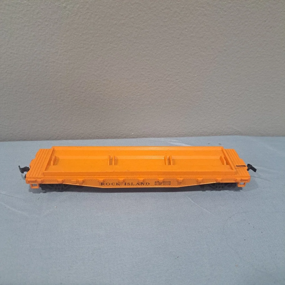 VTG HO Scale Model Train Lot Santa Fe Rock Island Union 76 Rolling Stock Parts
